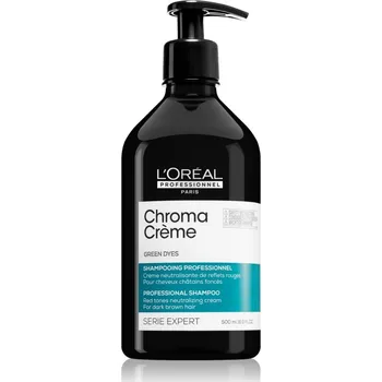 Šampon L'Oréal Professionnel Serie Expert Chroma Crème Green Dyes šampon neutralizující červené tóny