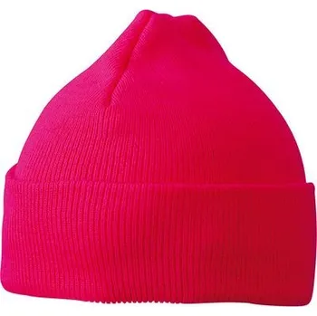Čepice Daiber - čepice Dětská čepice Knitted Cap for Kids MB7501 Barva: Růžová dívčí sytá