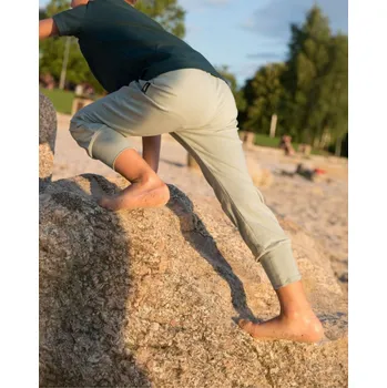 Dětské baggy tepláky, LEHKÉ, olivově zelené 116