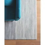 Koberec šedý 140 x 200 cm, krátký vlas v odstínech šedé, ručně tkaný, obdélníkový, klasický Beliani