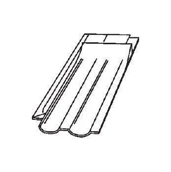 pálená krytina Bramac Granát 13 glazura taška hřebenová taška základní kaštanově hnědá