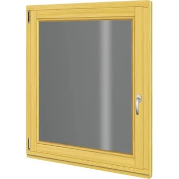 Dřevěné okno 98x108 cm levé, smrk