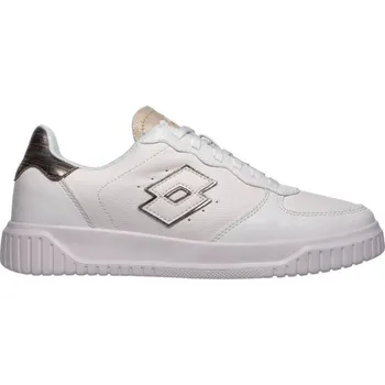 Dámské tenisky Dámské tenisky Lotto VENUS 1 AMF III MTL 38 Bílá, Zlatá