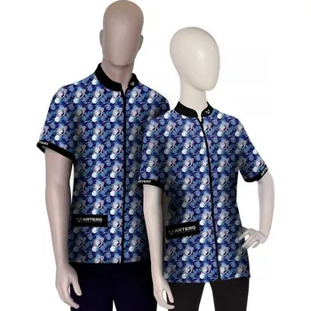 Antistatický pracovní plášť Artero se zipem Miami Blue Smock Velikost: XL