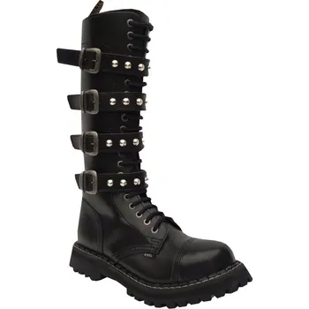 Těžké boty Steel boty 20D Black Belts