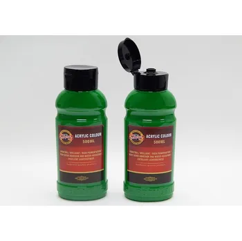 Výtvarná barva Koh-i-noor Barva akrylová 500ml zeleň permanentní Koh-i-noor 1627/0520 245