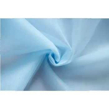 Metráž - tyl SV. MODRÝ - šíře 2,8 m - Sv.modrá, 280 cm