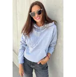 Dámská mikina HUGO 50522423 šedá Velikost: M