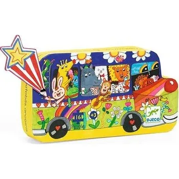 DJECO The rainbow bus puzzle