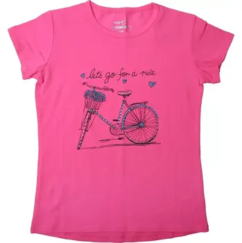 Dívčí tričko Dívčí tričko Wolf S2412A růžové