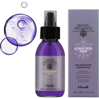 Vlasová regenerace VÝPRODEJ: Nook Blonde Story Serum - rozjasňující sérum pro blond vlasy, 100 ml