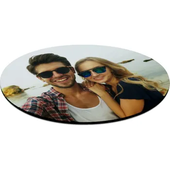 Gravírování Kulatá podložka pod myš s vlastní fotografií