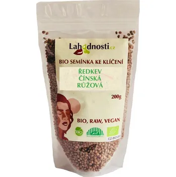 Lahodnosti Ředkev čínská růžová BIO 200g