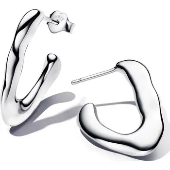 Náušnice Pandora Stylové stříbrné náušnice Essence 293290C00 + 2 měsíce na vrácení zboží