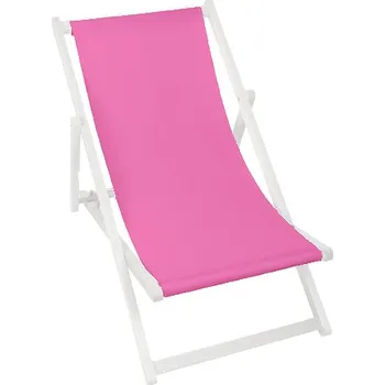 Zahradní lehátko DreamRoots Polyesterový potah DRF22 Pink 14 135 x 41 cm