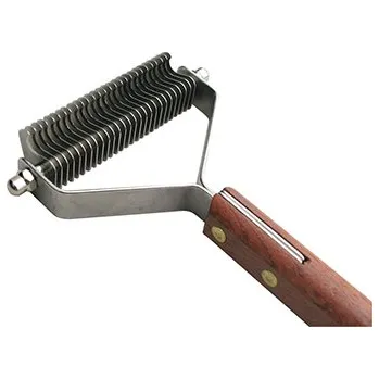 Péče o srst a drápky Show tech "COAT KING" (Speed Stripper) Počet zubů: 27zubů široký