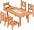 Doplněk k figurce Sylvanian Families 2933 Jídelní stůl se židlemi