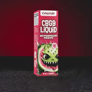 Přírodní produkt Kratom World CBG9 Liquid Watermelon Mojito 10ml