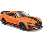 Maisto 2020 Mustang Shelby GT500, oranžová, 1:24