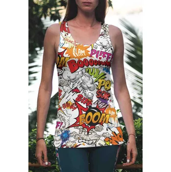 UTOPY Dámské Dámské sportovní tílko Boom Velikost: XL