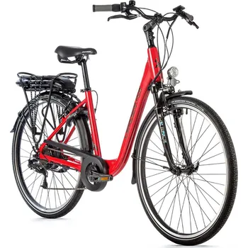 Elektrokolo Leader Fox Park City 13 Ah 28" červené 2022