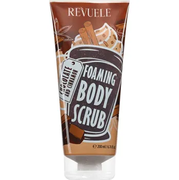 Tělový peeling Revuele Foaming Body Scrub Chocolate and Cinnamon tělový peeling 200 ml