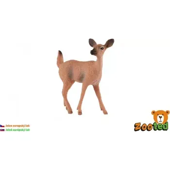 Figurka Jelen evropský laň zooted plast 7cm v sáčku