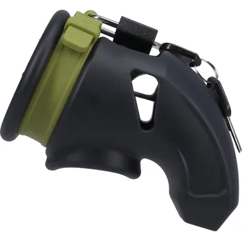 Pás cudnosti Doc Johnson Fort Troff CUMfort Cage Black