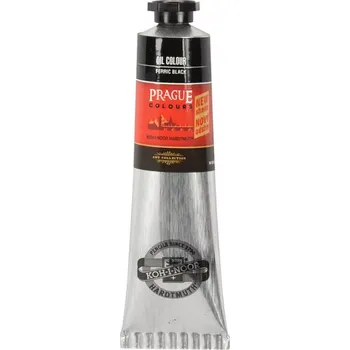 Olejová barva KOH-I-NOOR Olejová barva 1617/741, 40ml, čerň železitá