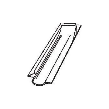 betonová krytina Bramac Granát 13 engoba taška hřebenová půlená měděná