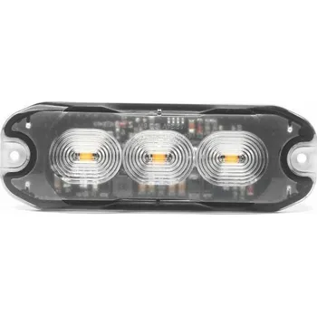 Maják Výstražné zábleskové LED světlo/maják, 12-24V, 8W