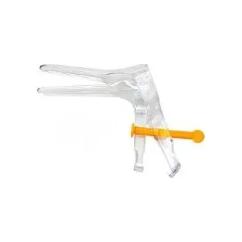 Intimní hygienický prostředek ZARYS International Group Gynekologické zrcadlo jednorázové vel. XXS, 16 mm, žlutý kolík, 100ks