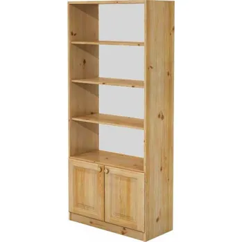 Knihovna Bradop S Policový regál s dvířkami MV047