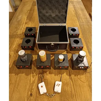 Zábavní pyrotechnika Odpalovací zařízení na 8 odpalů. pro el.fontány do průměru 4.5cm