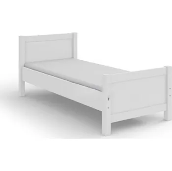 Ložnice Postel z masivu Antoaneta 80x200 cm bílá + rošt ZDARMA