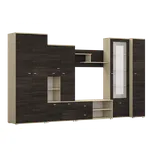 IDZ Sestava nábytku do obývacího pokoje ARS, 370 cm Dub Cantenbury / Jasan