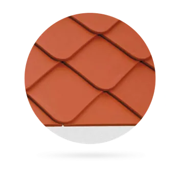 betonová krytina Bramac Smaragd glazura taška okapní kaštanově hnědá