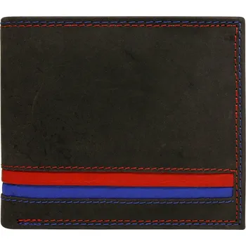 Peněženka Inny Pánská peněženka Ogil hnědo-červená-modrá Univerzální
