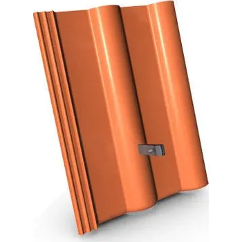 betonová krytina KMB Beta prima cihlová taška hromosvodová svisle