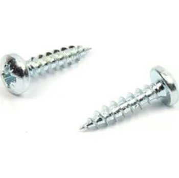 Spojovací materiál Vrut s půlkulatou hlavou s křížovou drážkou ZB – 5×40 mm