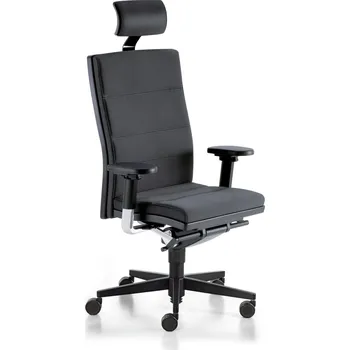 Sedus kancelářská židle Mr. 24 pure TYP KOLEČEK: NA TVRDÝ POVRCH, POTAH SEDÁKU A OPĚRKY ZAD: PU11 Dark Grey