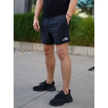 Pánské kalhoty NEYWER Pánské funkční elastické kraťasy černé EPG200 Velikost: XXL