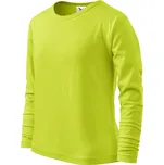 MALFINI FIT-T LS 121 triko dětské s dlouhým rukávem Barva: limetková, Velikost: 146 cm/10 let
