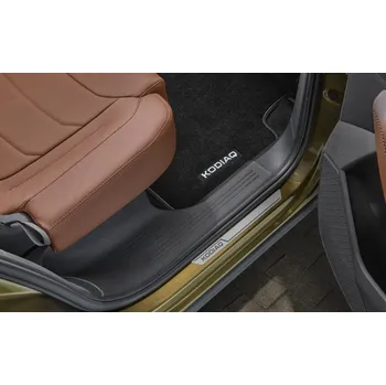 Škoda Dekorativní prahové lišty zadní - stříbrná ŠKODA Kodiaq II