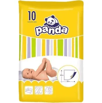 Přebalovací podložka 2x BELLA PANDA - dětské přebalovací podložky 10 ks