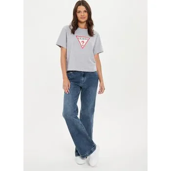 Pánské oblečení Guess Jeans T-Shirt W4YI73 K8HM0 Šedá Boxy Fit XS