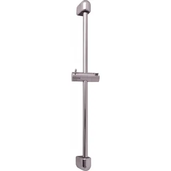 Tyč na sprchový závěs Slezák Rav sprchová tyč 60 cm s posuvným držákem ruční sprchy chrom PD0017/600