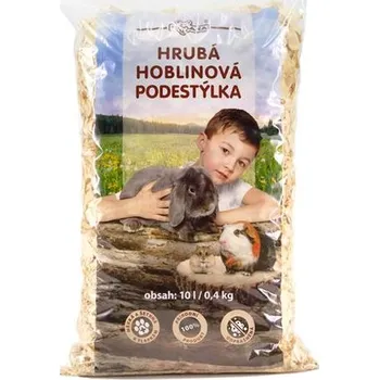 Podestýlka pro kočku Podestýlka hlod. hobliny hrubé Limara 10l /0,4kg