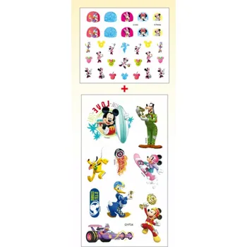 Volný čas Set nálepek na nehty a tetování - MICKEY MOUSE 3 (Značka: DISNEY)