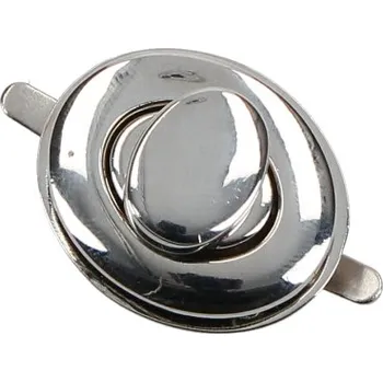 Visací zámek Zámek otočný S 23303 - stříbro